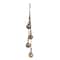 Hello Honey® 12" Antique Brass Finish Hanging Metal Jingle Bells
